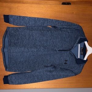 Under Armour Heathered Navy Pullover